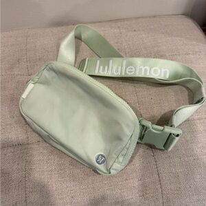 lululemon athletica Mint Green Belt Bag